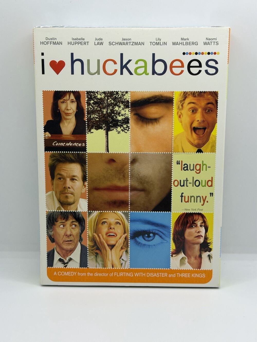 I Heart Huckabees (DVD, 2005, 2-Disc Set, Dual Side) Dustin Hoffman Naomi Watts